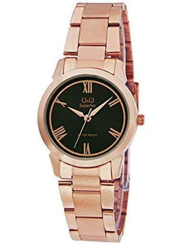 Q&Q Analog Black Dial Women's Watch S359-007NY - Kamal Watch Company