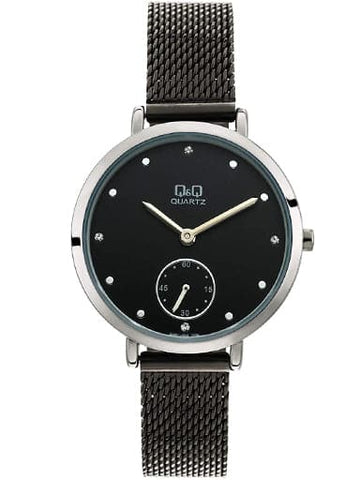 Q&Q Analog Black Dial Women's Watch QA97J402Y - Kamal Watch Company