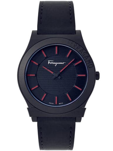 SALVATORE FERRAGAMO Gancini Leather Watch SFMP00422 - Kamal Watch Company