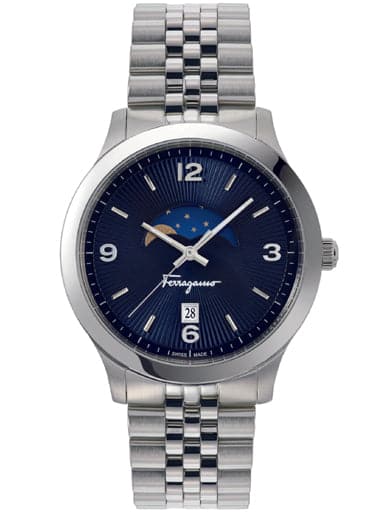 SALVATORE FERRAGAMO Ferragamo Duo Moonphase Bracelet Watch SFMO00122 - Kamal Watch Company