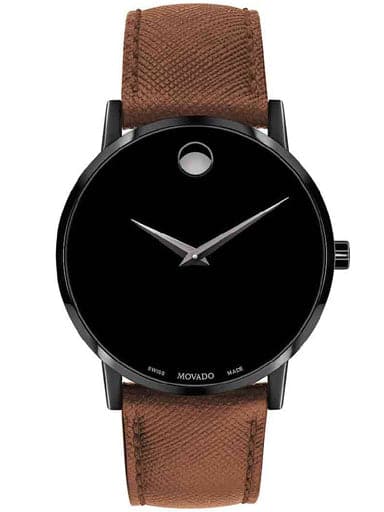 MOVADO Museum Classic Black Dial Men's Watch 0607198 - Kamal Watch Company