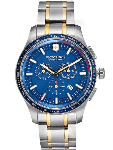 VICTORINOX ALLIANCE ANALOG BLUE DIAL MEN'S WATCH 249138 - Kamal Watch Company