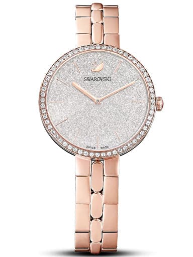 SWAROVSKI Cosmopolitan watch Metal bracelet, Rose gold-tone, Rose gold-tone finish 5517803 - Kamal Watch Company