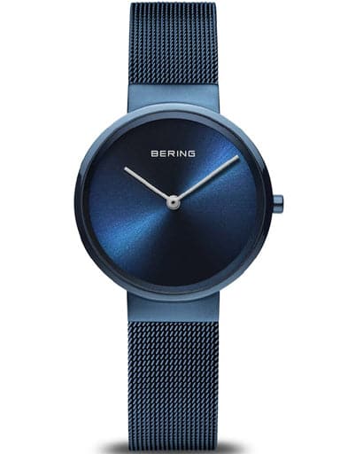 BERING Classic | polished/brushed blue | 14531-397 - Kamal Watch Company
