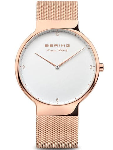 BERING Max René | polished rose gold | 15540-364 - Kamal Watch Company