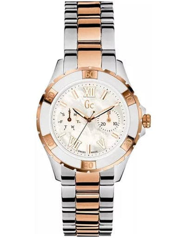 GC Sport Glam Women's Mother of Pearl Dial Stainless Steel X75003L1S - Kamal Watch Company