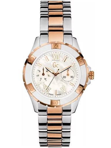 GC Sport Glam Women's Mother of Pearl Dial Stainless Steel X75003L1S - Kamal Watch Company
