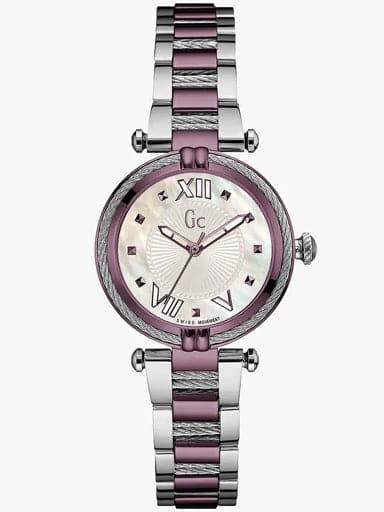 Gc White Dial Watch For Women Y18003L3 - Kamal Watch Company