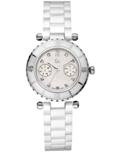 Gc Analog Mother of Pearl Dial Women's Watch I46003L1 - Kamal Watch Company