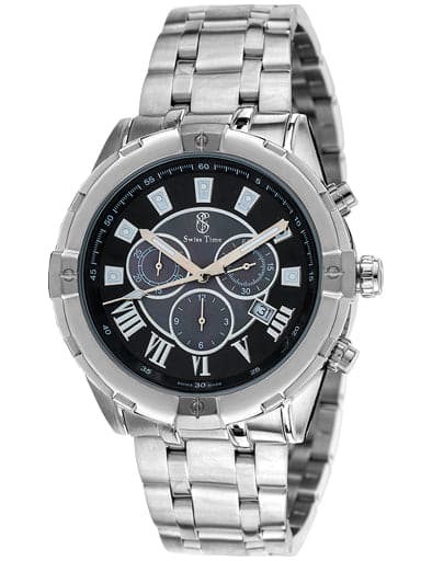 SWISS TIME Adonis ST M641 SS - Kamal Watch Company