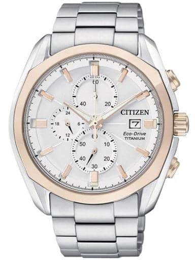 CITIZEN ECO-DRIVE SUPER TITANIUM CHRONOGRAPH CA0024-55A - Kamal Watch Company