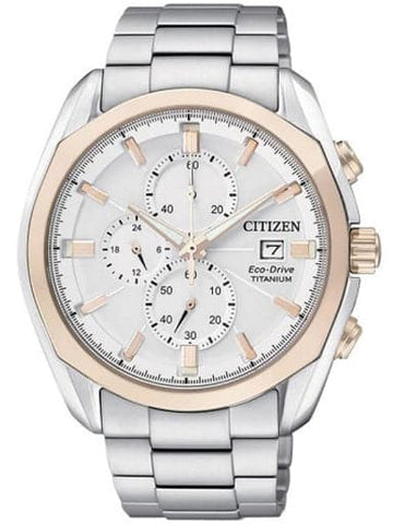 CITIZEN ECO-DRIVE SUPER TITANIUM CHRONOGRAPH CA0024-55A - Kamal Watch Company