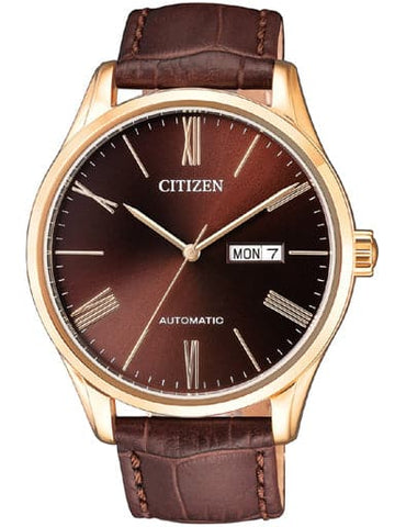 CITIZEN MECHANICAL DAY & DATE NH8363-14X - Kamal Watch Company