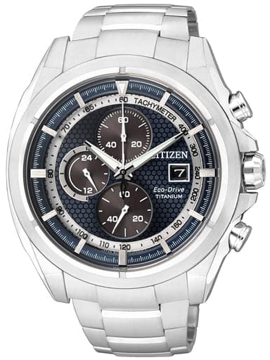 CITIZEN ECO-DRIVE SUPER TITANIUM CHRONOGRAPH CA0551-50L - Kamal Watch Company