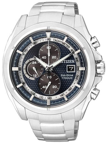 CITIZEN ECO-DRIVE SUPER TITANIUM CHRONOGRAPH CA0551-50L - Kamal Watch Company