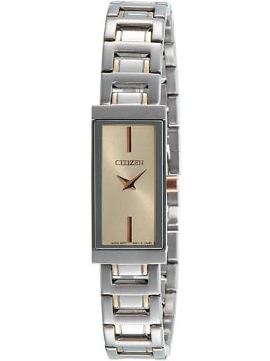 Citizen Analog Beige Dial Women's Watch EZ6334-50P - Kamal Watch Company