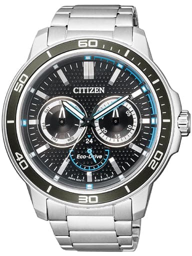 Citizen Eco-Drive Multi Function Day & Date Bu2040-56E