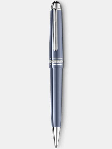 MONTBLANC Meisterstück Glacier Midsize Ballpoint Pen Blue MB129395 - Kamal Watch Company