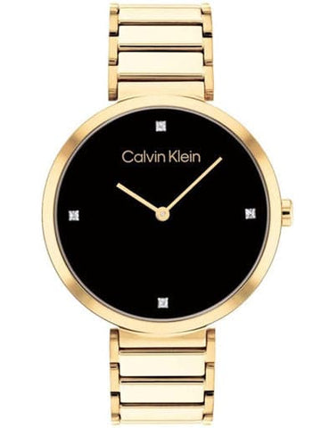 CALVIN KLEIN Minimalistic T Bar Watch for Women 25200136 - Kamal Watch Company