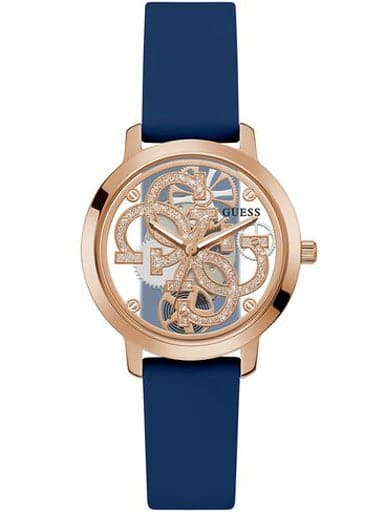 Guess Analog Rose Gold Dial Women'S Watch Gw0452L1