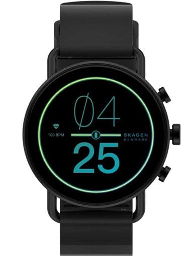 SKAGEN Falster Gen 6 Midnight Silicone Smartwatch SKT5303 - Kamal Watch Company