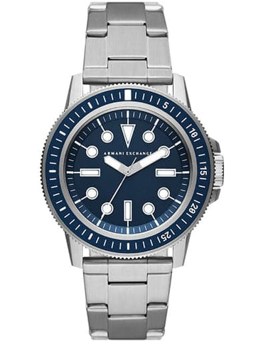 Armani Exchange Three-Hand Stainless Steel Watch AX1861I - Kamal Watch Company