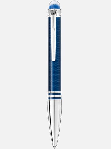 MONTBLANC StarWalker Blue Planet Metal Doué Ballpoint Pen MB125288 - Kamal Watch Company