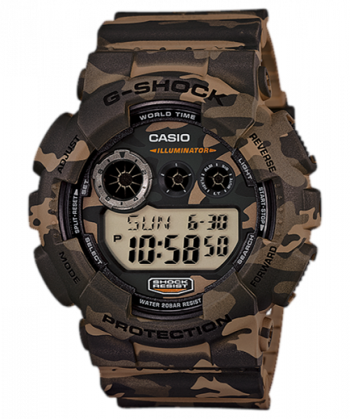 G513 GD-120CM-5DR Camouflage Men's Watch - Kamal Watch Company
