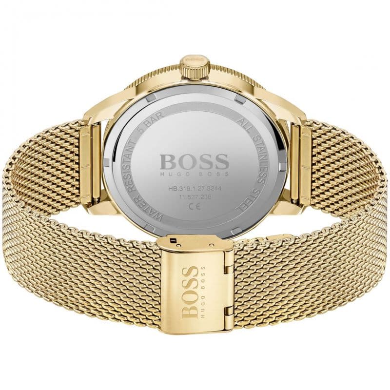 HUGO BOSS Drifter Gold & Black Watch - Kamal Watch Company