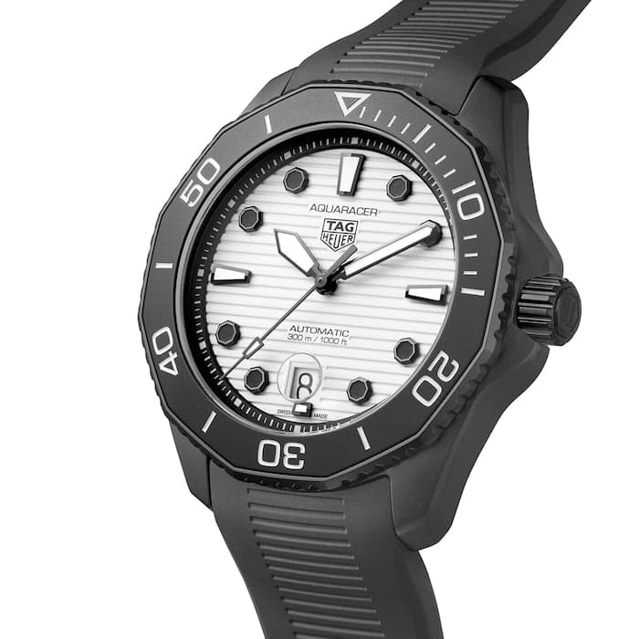 TAG HEUER Night Diver Aquaracer Calibre 5 43mm Mens Watch WBP201D.FT6197 - Kamal Watch Company