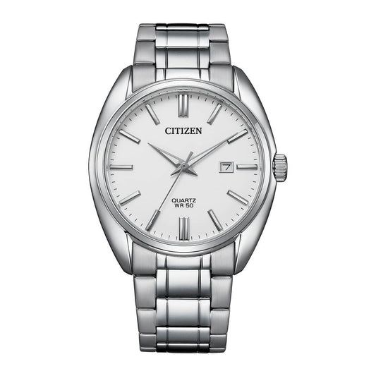 CITIZEN QUARTZ GENTS WATCH WHITE DIAL - BI5100-58A - Kamal Watch Company