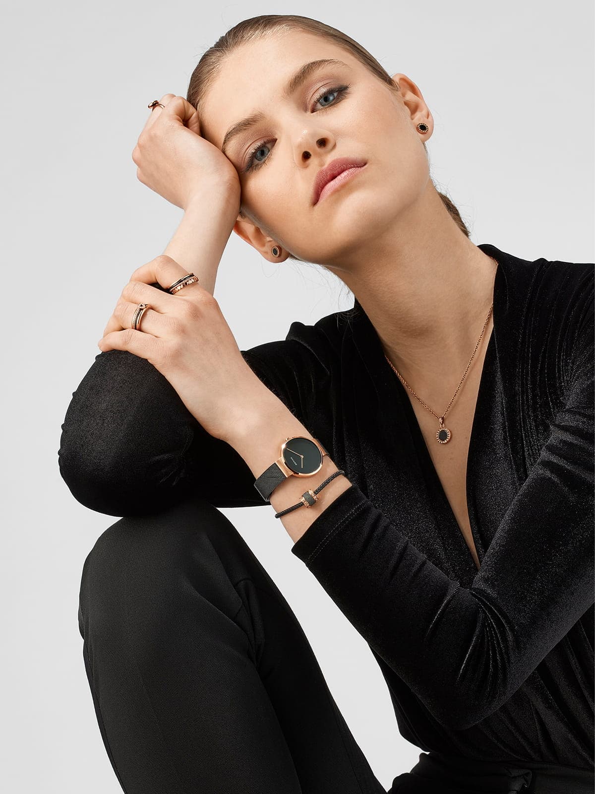 BERING Classic | polished/brushed rose gold | 14531-166 - Kamal Watch Company