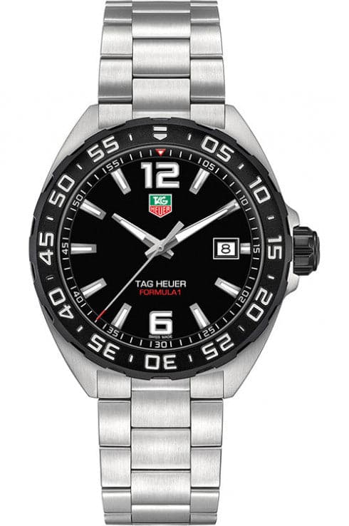 Tag Heuer Formula 1 Quartz Black Dial Men's Watch WAZ1110.BA0875 - Kamal Watch Company