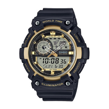 Casio Youth Series AEQ-200W-9AVDF (AD212) Analog-Digital Watch - Kamal Watch Company