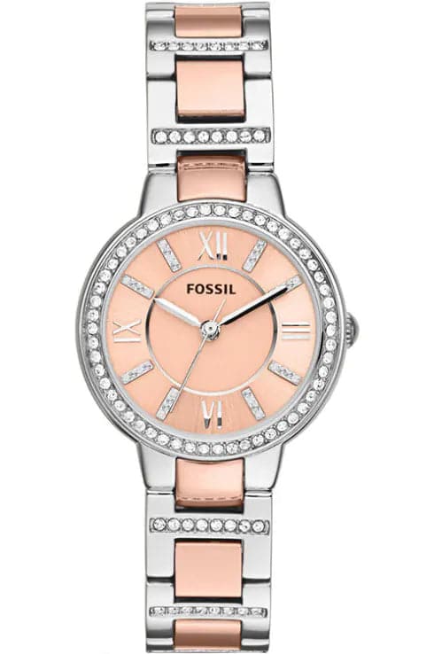 Fossil Women's Virginia Stainless Steel Two-Tone Watch - Kamal Watch Company