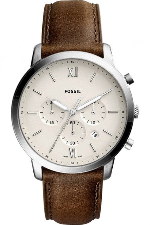Fossil Neutra Analog Leather Men's Watch FS5380I - Kamal Watch Company