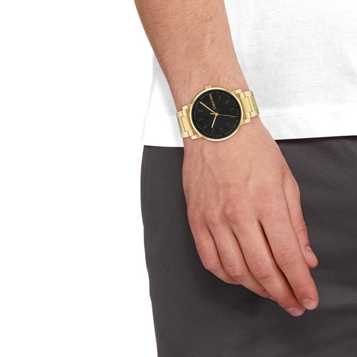 Calvin Klein Steel Stainless Black Watch for Slate Dial Men Ck Analog