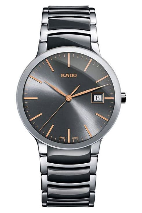 Rado Centrix Grey Dial Stainless Steel Men's Watch - Kamal Watch Company