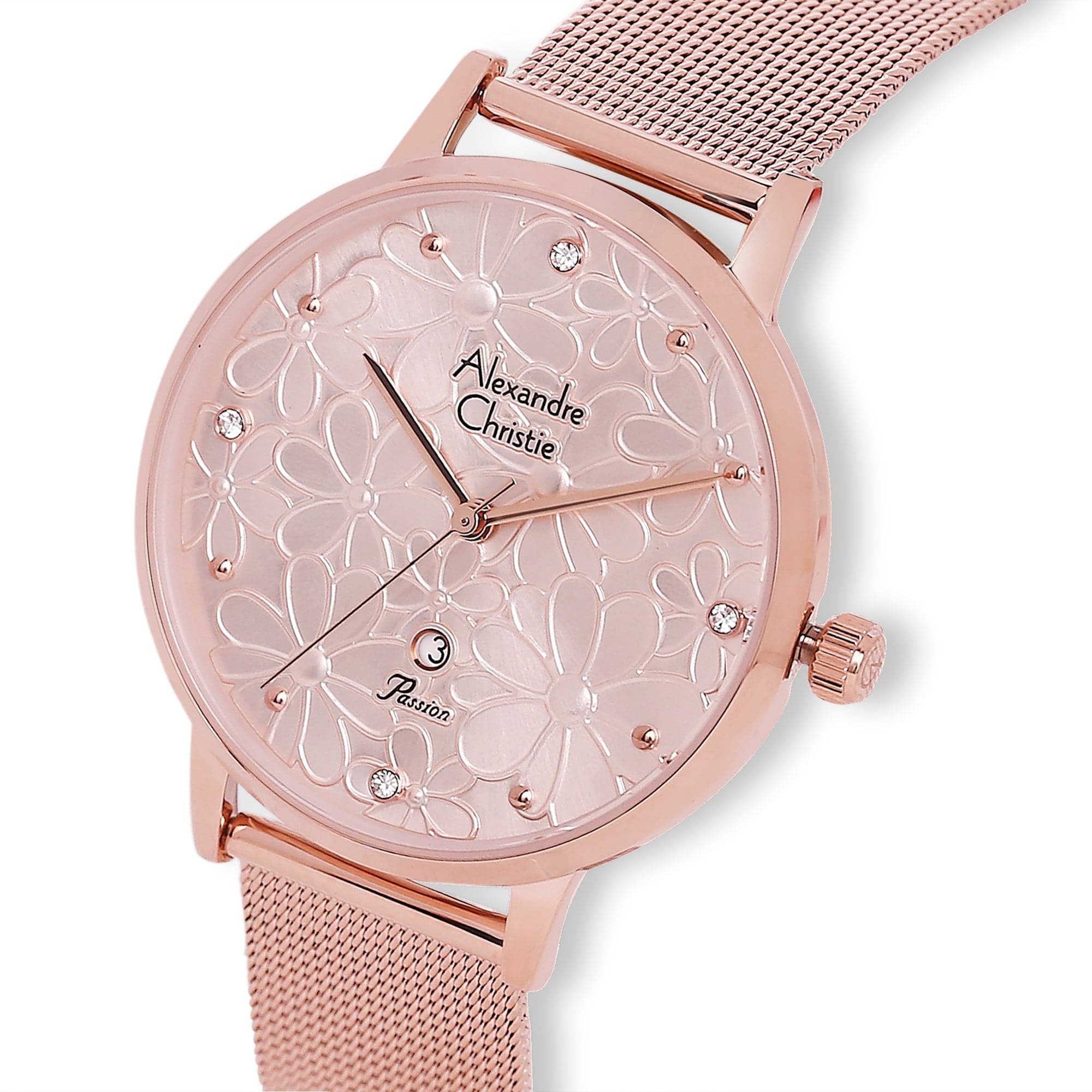 AC 2958 LDB Passion Analog Watch For Women -Luxury Gold - Kamal Watch Company