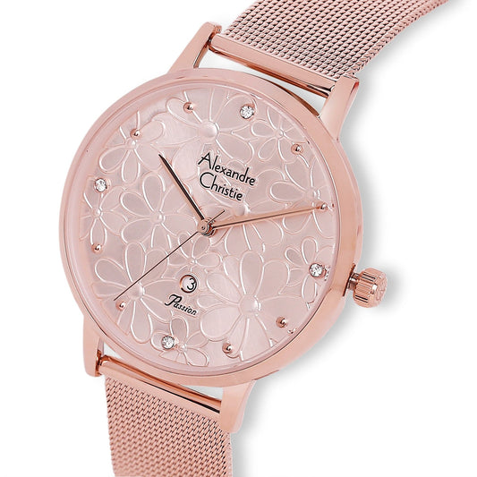 AC 2958 LDB Passion Analog Watch For Women -Luxury Gold - Kamal Watch Company