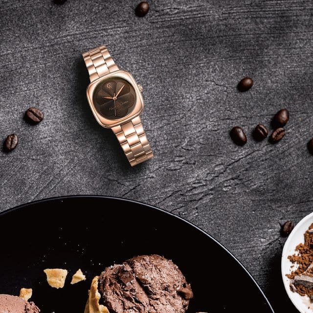 ALEXANDRE CHRISTIE Ladies Analog Watch – Brown - Kamal Watch Company