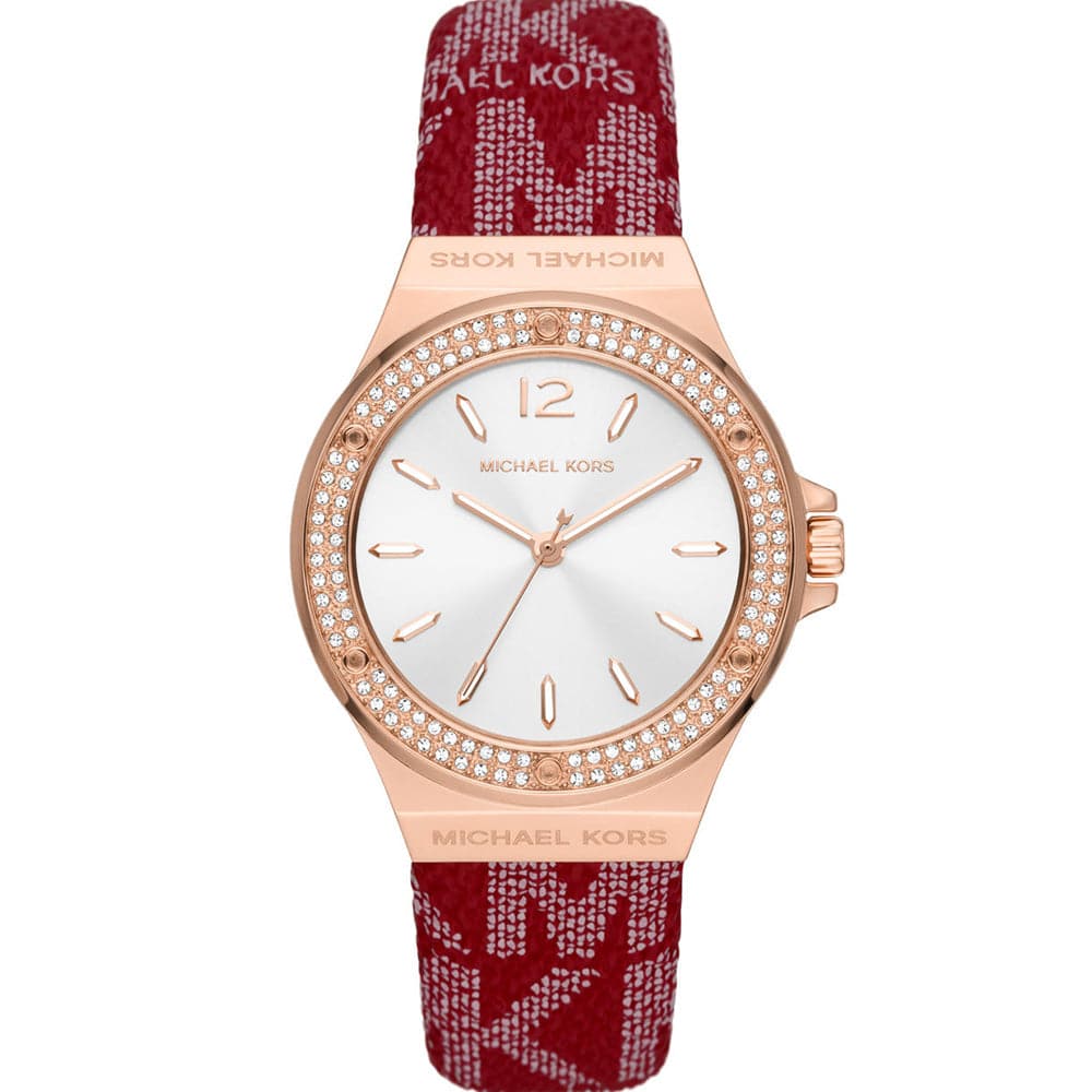 Michael Kors Mens 37 mm Lennox White Dial Synthetic Analog Watch - MK7308I - Kamal Watch Company