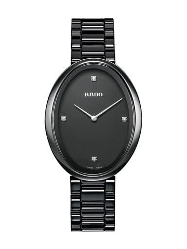 Rado Eseza  Oval Black Dial Women's watch - Kamal Watch Company