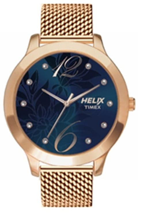 Timex Helix Blue Dial Women Watch TW022HL18 - Kamal Watch Company