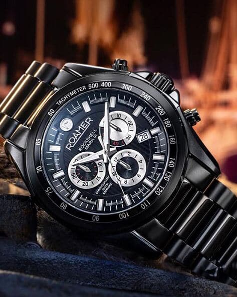 ROAMER ROCKSHELL MARK III CHRONO 220837425520 - Kamal Watch Company