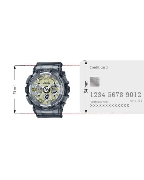 G-SHOCK GMA-S120GS-8ADR - G1226 Grey Analog-Digital - Women's Watch - Kamal Watch Company