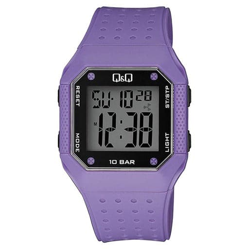Q&Q Digital Square Dial Watch M158J010Y - Kamal Watch Company