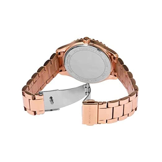Michael Kors Mens 38 mm Layton White Dial Stainless Steel Analog Watch - MK7297I - Kamal Watch Company