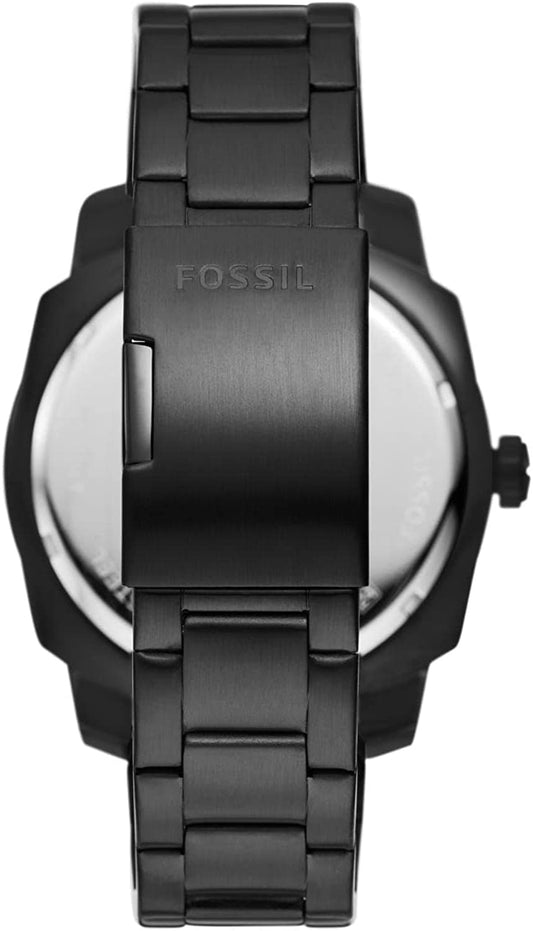 Machine 49 mm Black Dial Stainless Steel Analog Watch for Men - FS5971I - Kamal Watch Company