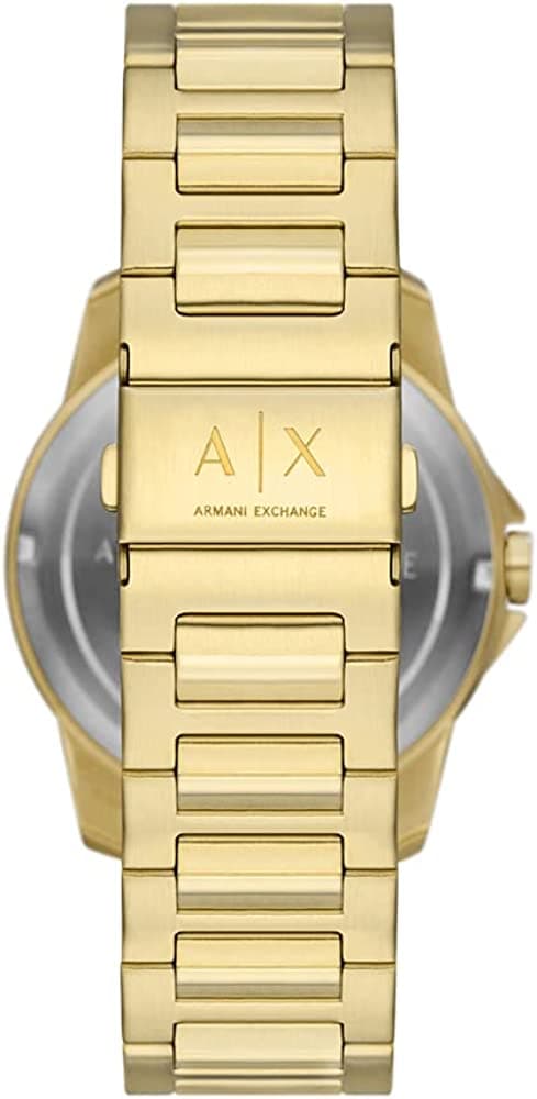 Armani Exchange Quartz 44 mm Grey Dial Stainless Steel Analog Watch for Men - AX1737I